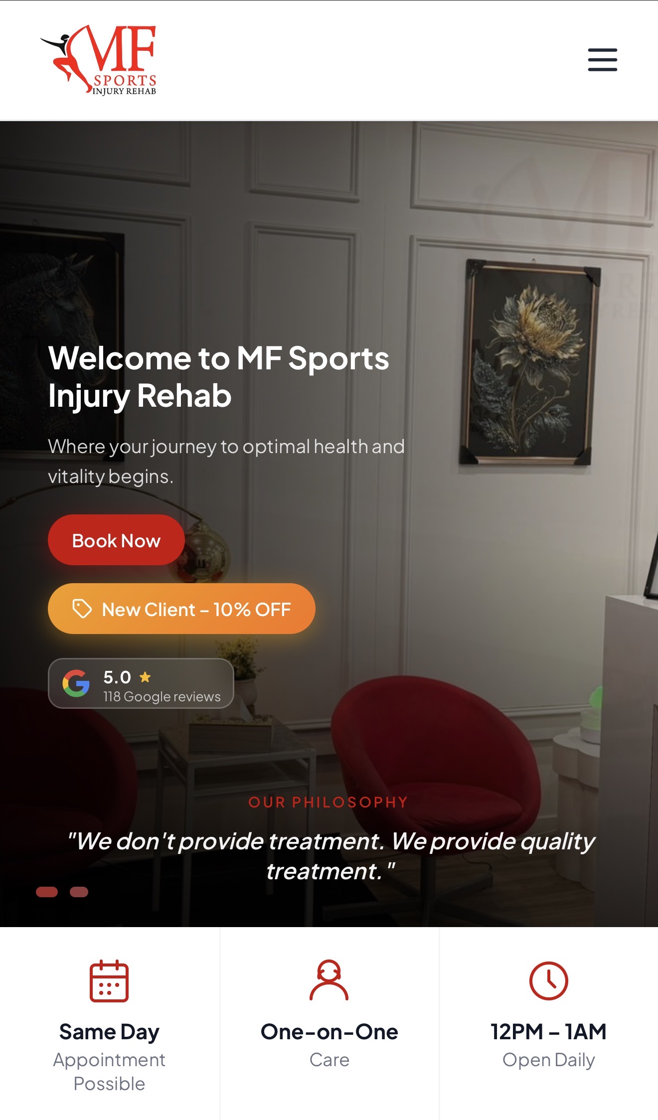 Clinic Website & Content Management System