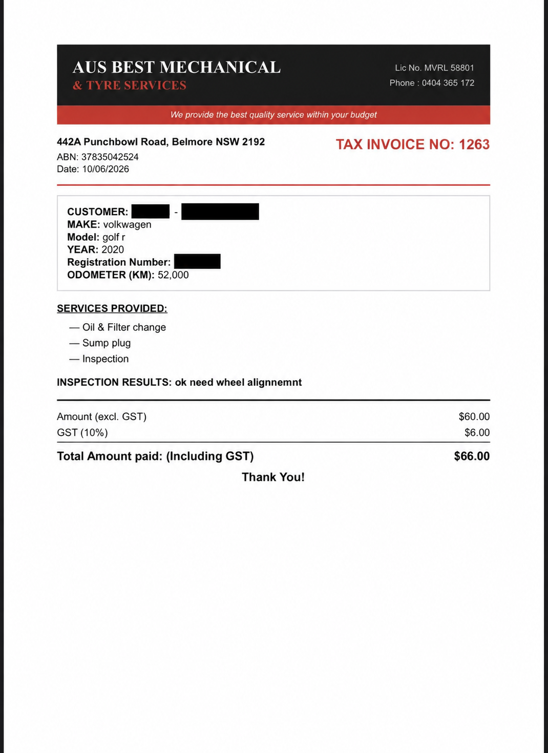 Professional, print-ready invoices generated in one click